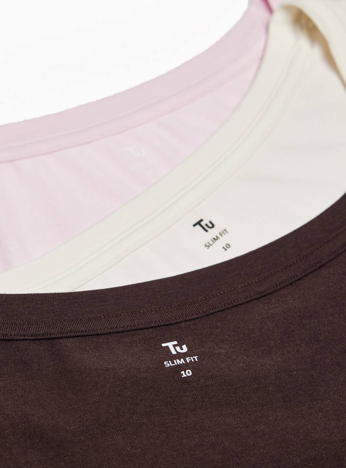 3 Pack Long Sleeve Scoop Neck Tops 22 - Image 2